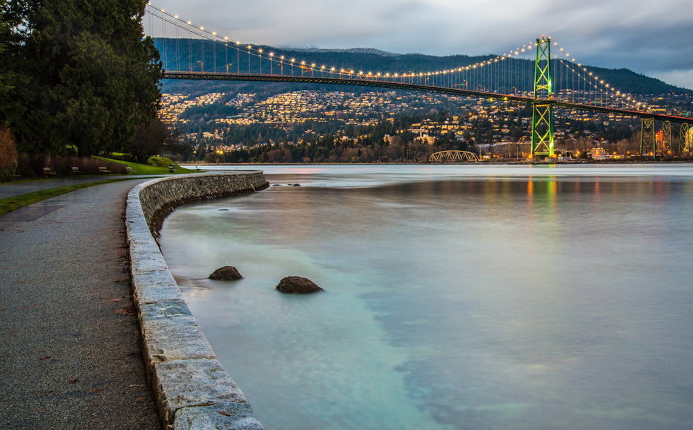 The amazing view from Stanley Park, one of the things I miss since moving away from Vancouver.